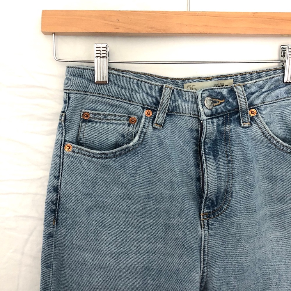 High waisted top shop jeans